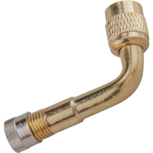 Newest Creative 45 90 135 Degree Angle Bent Valve Adaptor Tyre Tube Valve Extension Adapter for Truck Car Moto Bike Dropshipping