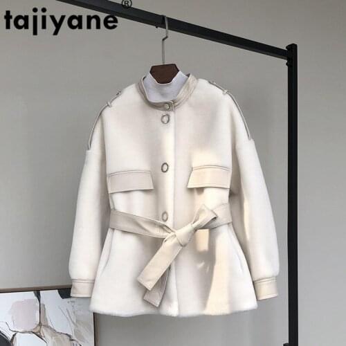 Coat Winter Autumn Women Clothes 2021 100% Woo Jacket Sheepskin Coat Korean Vintage Sheep Shearling Fur Women Tops ZT3464