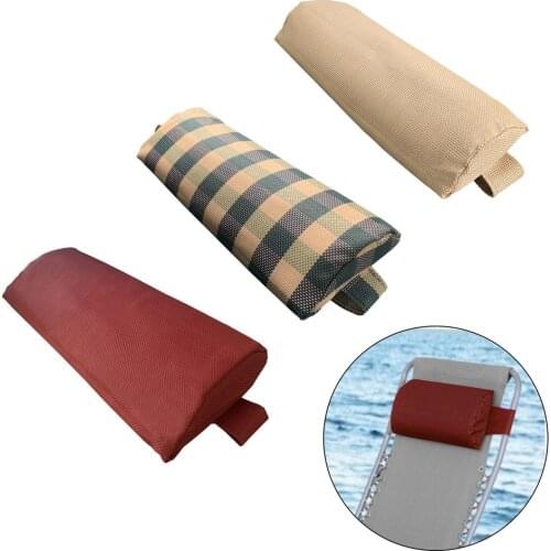 Adjustable Comfortable Recliner Pillow Cushion Lunch Break Pillow For Office Beach Folding Chairs Pillow Home Chair Accessories