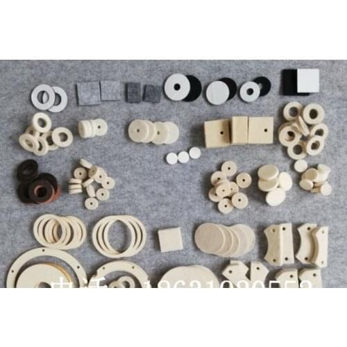 2019Industrial wool felt gasket O-type gasket Oil-absorbing seal filter oil seal high-density high temperature custom-made