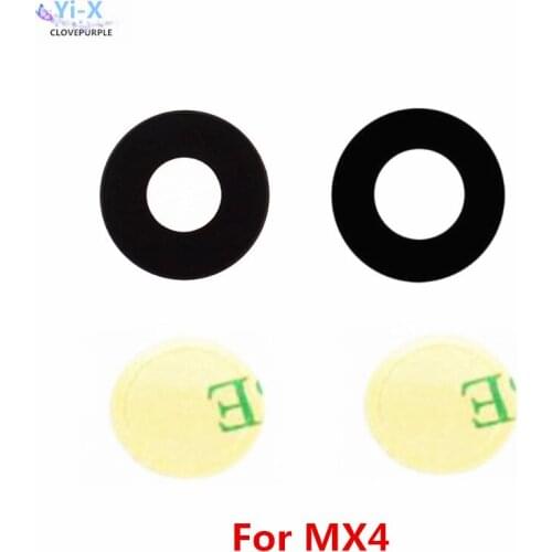 100pcs/lot Rear Camera Glass Lens For Meizu MX4 MX 4 with adhesive Sticker