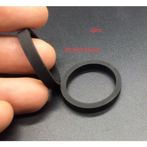 2pcs 25.5*21*4mm wheel shock absorber for belt pulley cassette deck audio recorder cassette pinch roller Stereo player