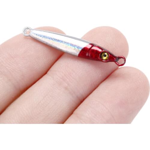 2020 Metal Jigging Spoon Boat Fishing Jig Lures Super Hard Lead Fish Fishing Lures 3D Eyes Artificial Bait