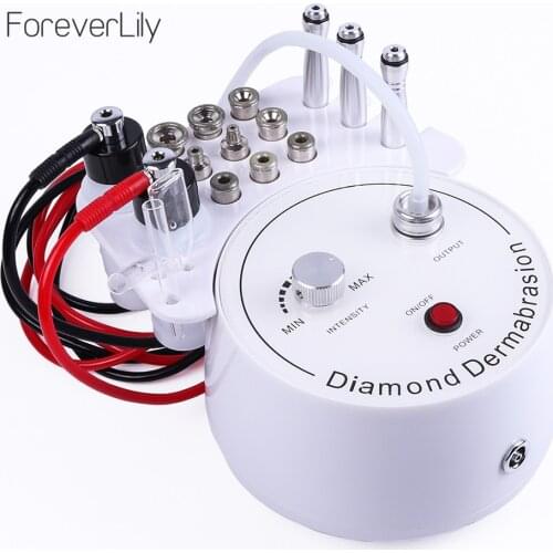 3 In 1 Diamond Microdermabrasion Dermabrasion Machine Water Spray Exfoliation Beauty Machine Wrinkle Facial Peeling Device