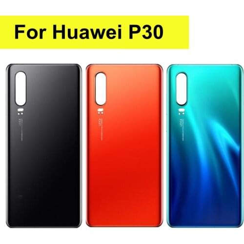 6.1" For Huawei P30 Battery Cover P30 Rear Door P 30 Housing Back Case Replacement For Huawei P30 Back Battery Cover