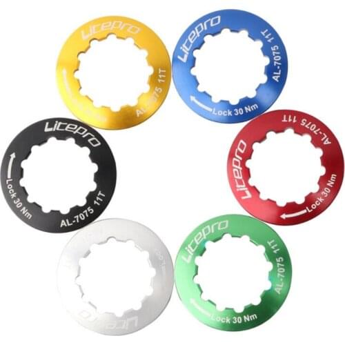 MTB Road Bycicle Cassette Cover Ultra Light Aluminum Alloy Mountain Bike Lock Ring Alloy Flywheel Ring Cover Bicycle Freewheel