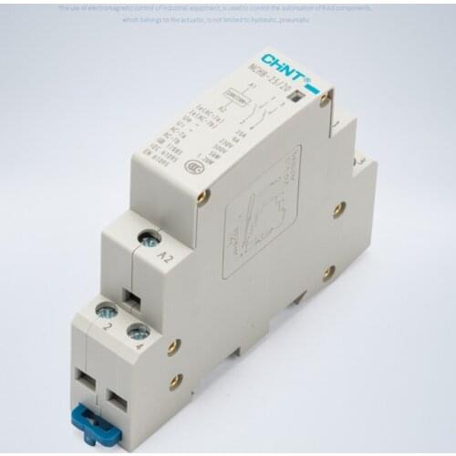 CHNT NCH8-25/20 220V 2 NO pole 2P 25A din contactor Hotel Household mini single phase AC contactor