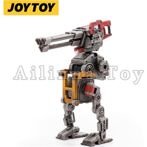 JOYTOY 1/18 Action Figure Mini Mecha X12 Attack Support Robot Firepower Type Anime Collection Model For Gift Free Shipping