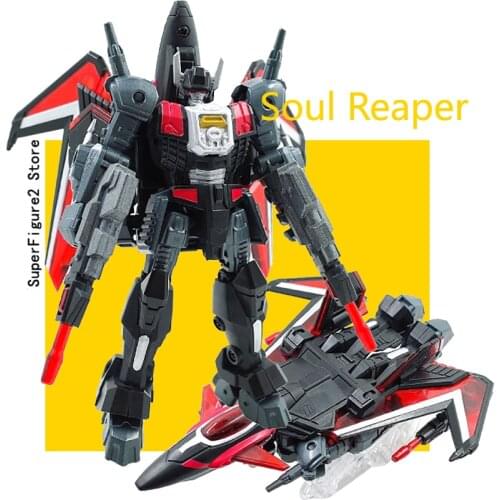 Transformation Action Figure Toy IronFactory IF EX-15 Soul Reaper Model Deformation Robot Collectible Toys Mini Statue