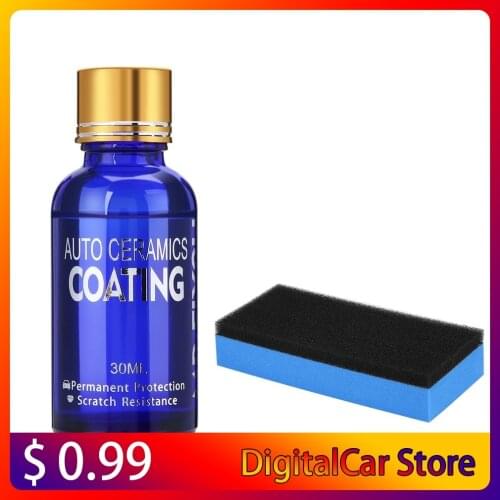 Mr. Fix Upgraded 9H Car Polish Liquid Ceramic Coat Super Hydrophobic Coating Crystal Set 50ml Auto Detailing Glasscoat