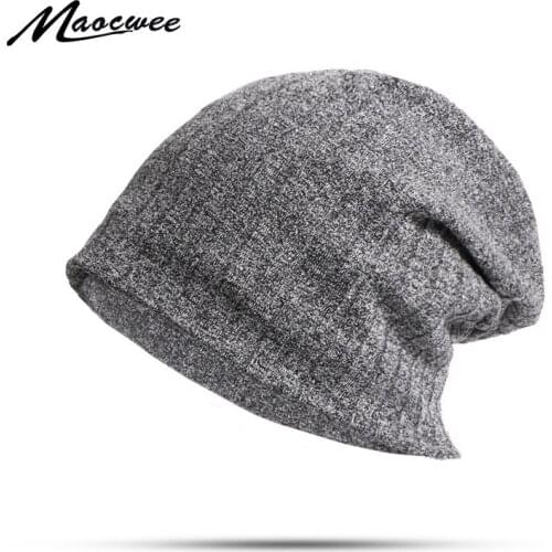 Mens autumn and winter warm Hedging cap ladies fashion wild shiny beanie hat youth riding windproof cap