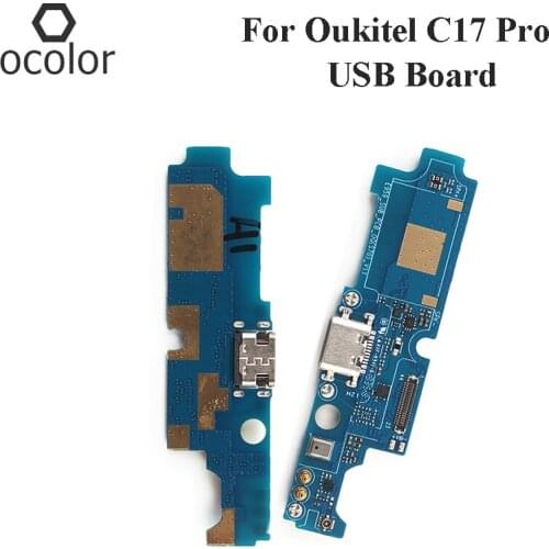 Ocolor For Oukitel C17 Pro USB Charge Board Assembly Repair Parts For Oukitel C17 Pro USB Board Phone Accessories