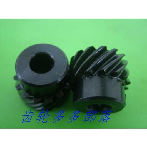 Right-hand 45 Degree Oblique Gear 1 Mode 15 Teeth Instead of Umbrella Gear 1M15T90 Degree Rotation Roller