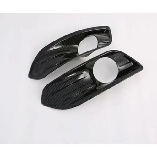 For Ford Transit 2017 2018 2019 2020 Front Fog Lamp Trim Frame 2PCS