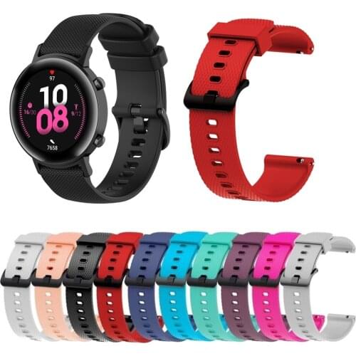 For Huawei GT 2 42mm 46mm Silicone Watchband bracelet For Honor magic 2 42mm 46mm smart watch Bands Sport Wrist Strap Accessorie