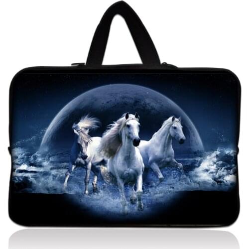 Running Horses Laptop Sleeve Bag Notebook Case 13.3 14 15 15.6 13 17 Laptop Cover For Macbook Pro Air HP Dell Acer ASUS Lenovo