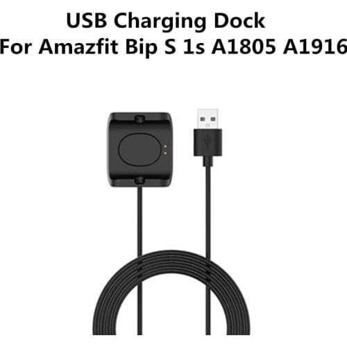 USB Charging Dock Station For Hua Mi Amazfit Bip S 1s A1805 A1916 Smart Watch Charging Cable Data Charger For Amazfit