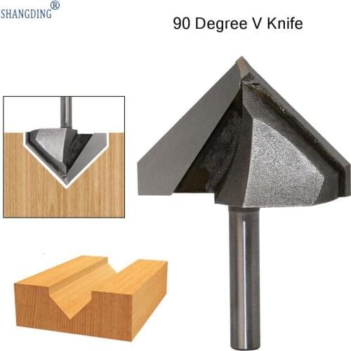 V Cutter Trimming Machine Cutter Head Aluminum Composite Panel Slotting Integrate Metope Folding Knife Carving Machine Knife