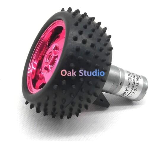 Smart car DIY spare parts,high torque DC motor,85mm Plastic wheel/Tyre, coupling,motor bracket, For DIY tank Car,Robot