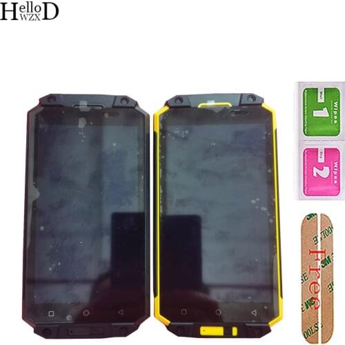 5.5" Mobile LCD Display With Frame For Poptel P9000 Max LCD Display With Touch Screen Digitizer Panel Lens Sensor Assembly Toosl