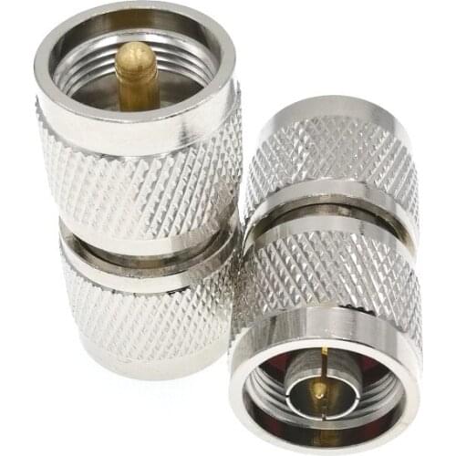 10pcs UHF PL259 Male To N Male RF Adapter Connector