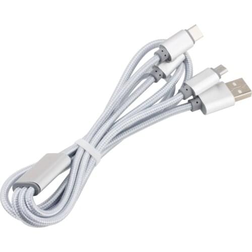 100pcs Micro USB Type C iOS Charger Cable For iPhone 11 Pro X XS Max 6 S 6S 7 8 Plus Samsung Huawei Xiaomi mi 9 10 USBC Cord