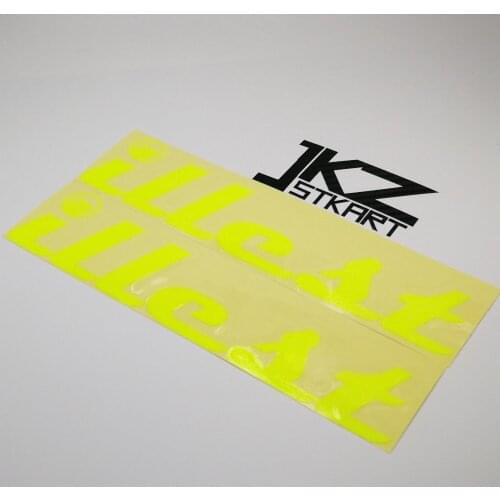 2 Pack JKZ STKART Vinyl Die Cut Car Sticker Decal ILL illest 20 x 5 cm Motor Bike Truck Helmet Decorated Stickers