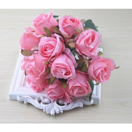 2020 Bouquet Wedding Bride Holding Flower Romantic Fashion Colorful Foam Flowers Bridal Bouquets PE Rose Bridesmaid Vintage D30