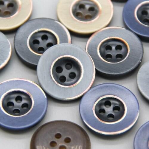 4 Holes New Fashion Colorful Resin Sewing Buttons For Clothing Windbreaker Sweater Decorative High Quality Accessories Wholesale