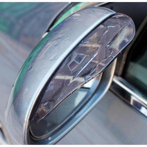 2pcs Car rearview mirror rain eyebrow accessories for volvo honda shadow vt750 mazda 2 key case mazda rx8 honda crv 2013