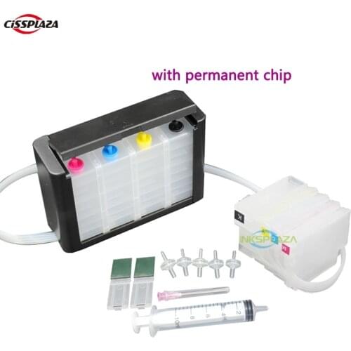 CISSPLAZA compatible for HP932 933 luxury CISS replacement for hp6100 6600 6700 7110 7610 7612 printer with chip for 932 933
