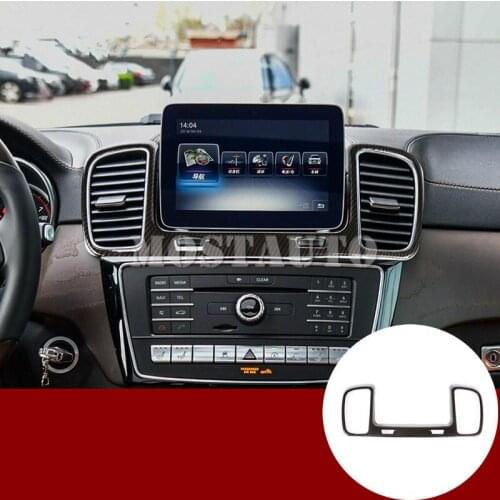 For Benz GLS X166 Inner Center Console AC Air Vent Outle Trim Cover 2015-2019 1pcs Car Accessories Interior Car Decor Car Trim