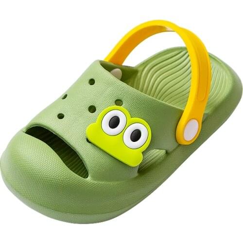 Childrens Slippers Girls' Sandals Home Slippers Summer Non-Slip Indoor Childrens Sandals