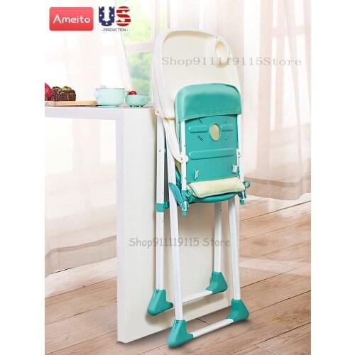 Baby Dining Chair Foldable Portable Childrens Multifunctional Dining Chair Restaurant Baby Dining Table Chair Chair