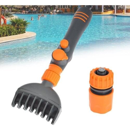 7-Hole Swimming Pool Filter Durable Cleaning Brush Flushing Tool Pool Accessories Swiming Pool Cleaner Pool