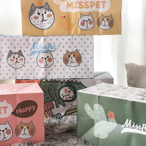 Cat Toy Kraft Paper Cat Tunnel Self-hey Funny Cat Rolling Dragon Foldable Cat Litter Pet Supplies Cute Cat Toy