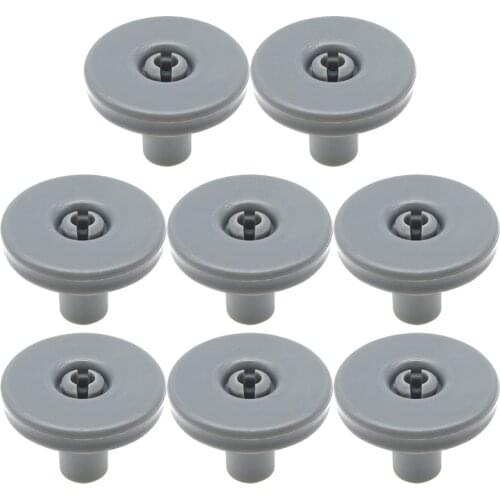 8PCS Dishwasher Basket Wheel for Aeg Favorit Privileg Zanussi Dish Washer Spare Parts Accessories