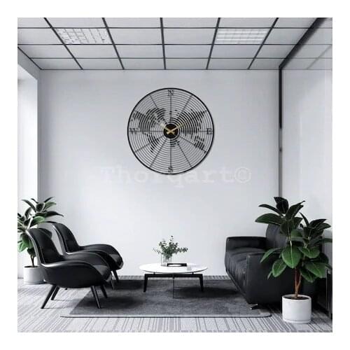 Coordinate Big Creative MetalGrain Wall 3D Iron Clock Living Room Bedroom Home Decor Silent Clocks Simple Modern Design Compass
