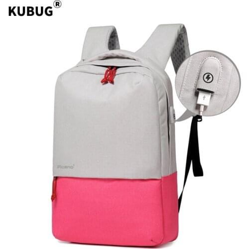 KUBUG Teenage Girls Backpack Women Multi Pocket Travel Backpacks New Waterproof Nylon Backpack Female School Bag Book Mochilas