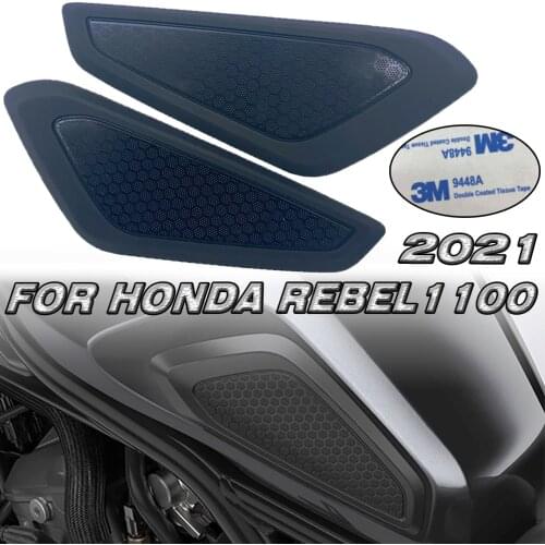 Motorcycle Non-slip Side Fuel Tank Stickers Waterproof Pad Rubber Sticker For Honda REBEL 1100 CMX 1100 2021