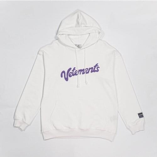 2021s Autumn and Winter Vetements LOGO Printing Y2k Oversized Hoodie Mens Hoodies Womens Swearshirt Hooded Swearshirts