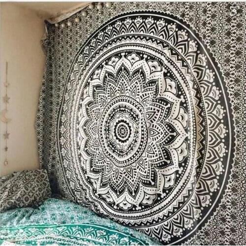 Bohemian Style Tapestry Wall Hanging - Black Tapestry