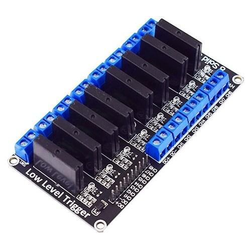 5V Relay 8 Channel OMRON SSR High/Low Level Solid State Relay Module 250V 2A for arduino DIY Kit