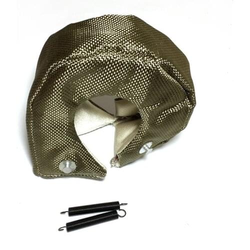 T3 Lava turbo blanket titanium turbocharger blanket turbo heat shield cover wrap heat Insulating Cover titanium turbo jacket