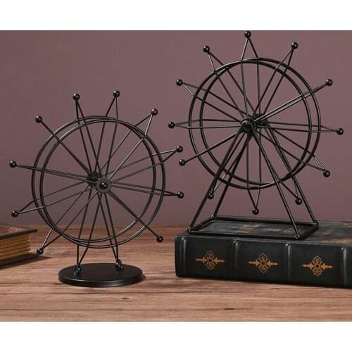 1pc Ferris Wheel Home Decoraion Simple Room TV Cabinet Decor Rotating Windmill