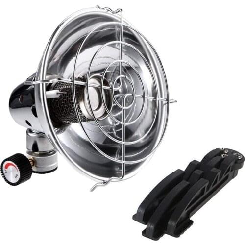 1 PCS Outdoor Mini Portable Heater Gas Heating Stove Autumn And Winter Fishing Tent Stainless Steel Heater Camping Equipment