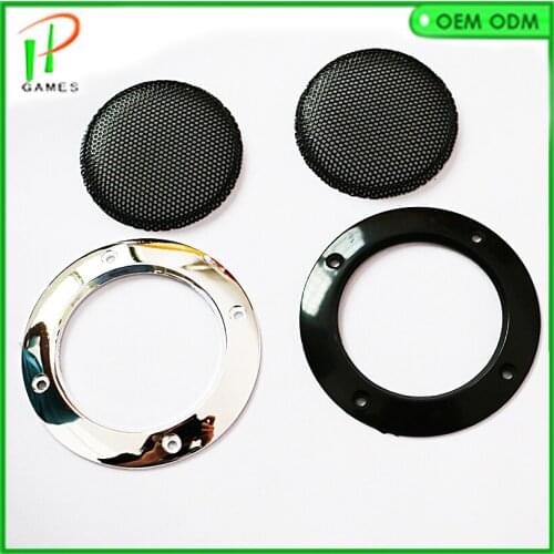 100pcs 2 inch 65mm Silver Circle Round Mesh Woofer Protective Grille Speaker for Decorative Arcade game cabinet machine parts