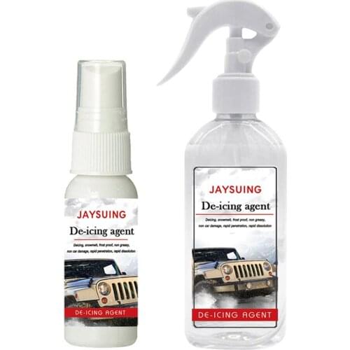 30ML Car Windshield De-icer Automobile Deicing Agent Rapid Thawing Antifreeze Agent For Glass Window Rearview Mirror