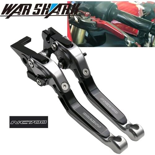 CNC Motorcycle Accessories Folding Extendable Adjustable Brake Clutch Lever for HONDA NC 700 S/X NC700S NC700X NC700 2012-2013
