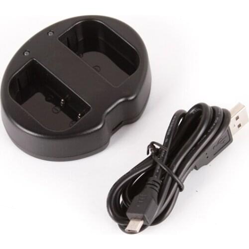 Dual Channel Battery Charger For DMW-BLF19 BLF19E Panasonic DMC-GH4 DMC-GH3 GH4H